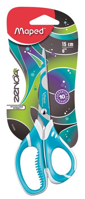 Nożyczki MAPED Zenoa Fit 15cm Blister