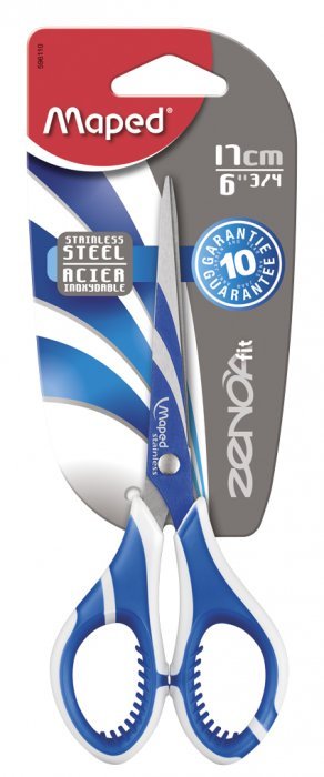 Nożyczki MAPED Zenoa Fit Symetryczne 17cm