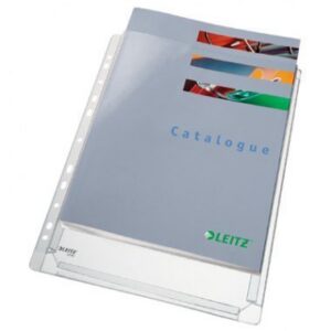 7. Koszulka LEITZ PREMIUM A4 na katalogi (10szt)  gruba folia 170mic