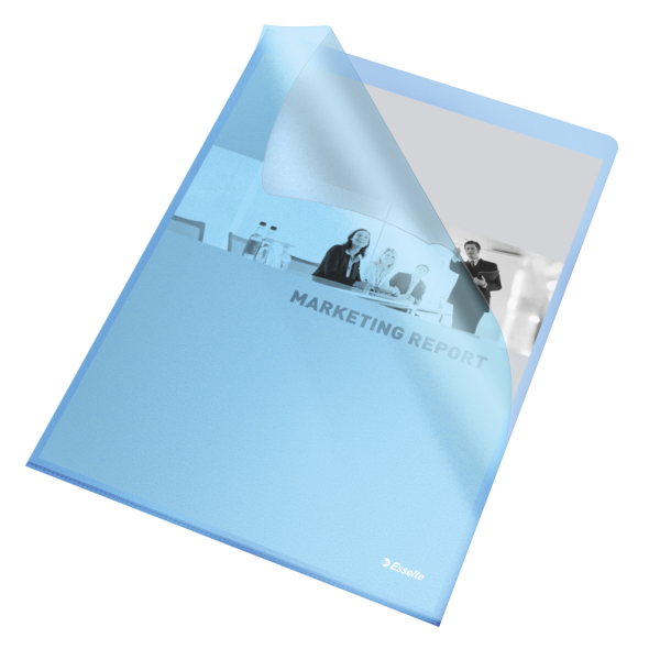 Ofertówka Esselte A4 groszkowa (25) niebieska