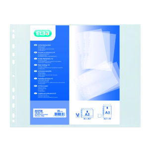 Koszulki groszkowe OXFORD A3 120mic poziome (25szt)