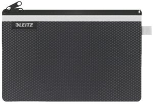 Koszulka z suwakiem z dwoma przegródkami Leitz WOW. rozmiar L. czarna