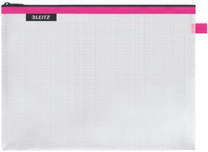 Podróżna koszulka Leitz WOW. rozmiar L. różowa TRAVEL