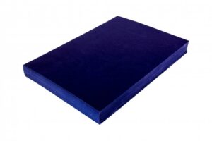 Karton do bindowania skórobodobny A4 (100szt) granatowy