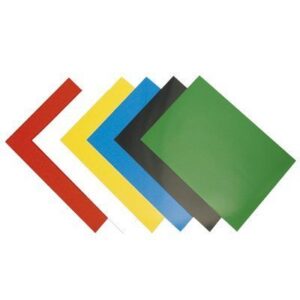 Okładki FELLOWES nabłyszczane Chromo A4 (100szt) czerwone