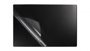 Podkładka na biurko BIURFOL z folią 38x58 CZARNY