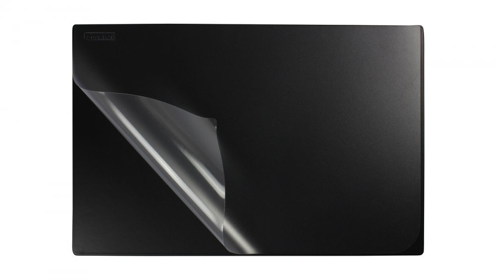 Podkładka na biurko BIURFOL z folią 38x58 CZARNY