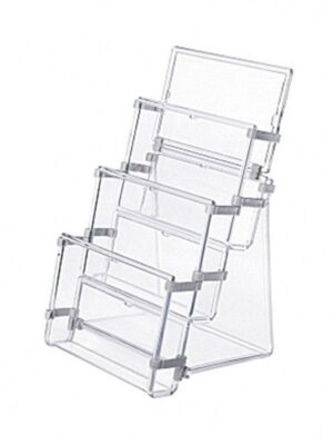 STOJAK NA ULOTKI A6 TRZY KIESZENIE