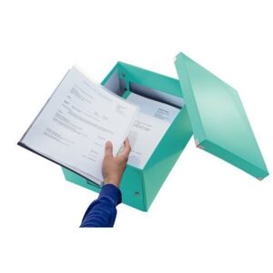 Pudełko uniwersalne LEITZ A4 turkusowy