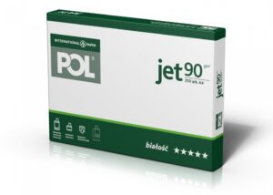 Papier xero A4 POLJET 90g KLASA "A"  (250 arkuszy !!!)
