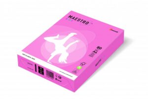 Papier xero A4 MAESTRO Color 80g pastel flamingo