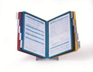 Zestaw stołowy. 10 paneli informacyjnych DURABLE