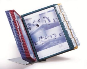 Zestaw stołowy. 20 paneli informacyjnych DURABLE