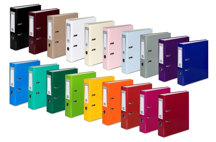 Segregator VAUPE FCK A4/75 dźwigniowy z okuciem żółty