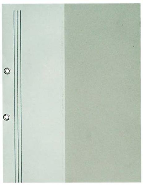 Skoroszyty kartonowe OCZKO wpinane białe 1/2( połówki) 50szt 350g