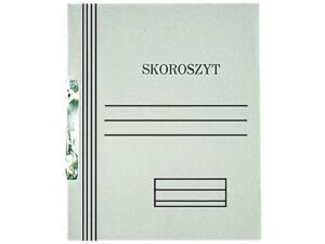 Skoroszyt karton zawieszkowy A4 pełny 50szt haki metalowe 300g