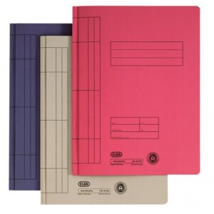 Skoroszyt ELBA gruby karton 1szt  niebieski