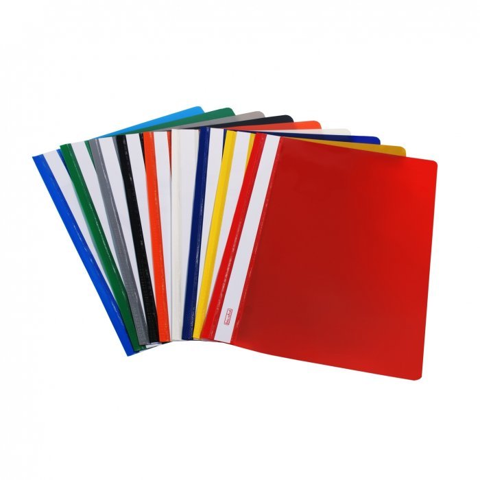 Skoroszyt BIURFOL A4 twardy (10szt) szary