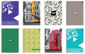 Skorowidz A6 spirala w linię