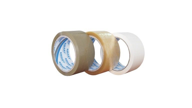 2. Tasma pakowa Smart kauczuk brązowa 48mm x 46m