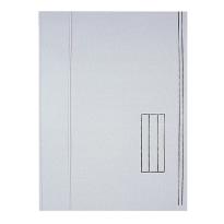 Teczka z gumką biała 50szt 280g