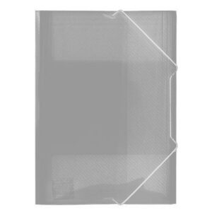 Teczka z gumką  A4 PP przezroczysta TG-12-05-Z  BIURFOL mleczna transparnetna