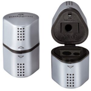 Temperówka Faber Castel TRIO GRIP 2001 srebrny