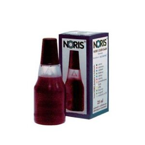 2. Tusz NORIS do stępli 110 czerwony 25ml