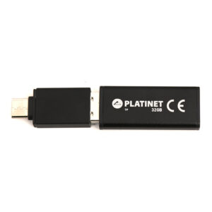 Pendrive USB 2.0 X-Depo 32GB + Type-C Adapter czarny Platinet