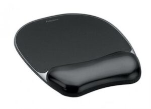 Podkładka pod mysz i nadgarstek CRYSTAL Fellowes czarna