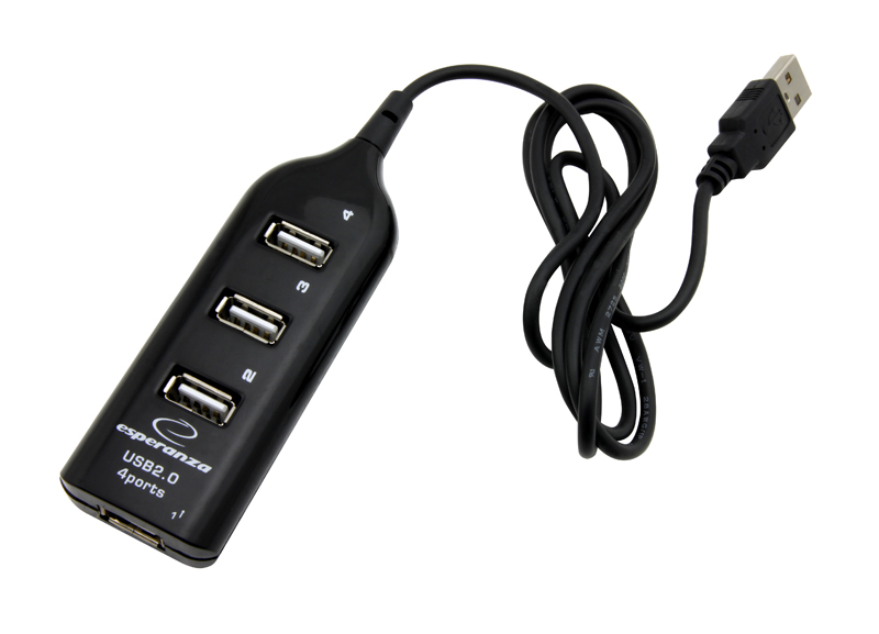 ESPERANZA USB 2.0 HUB 4 PORTY