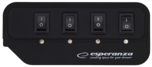 ESPERANZA USB 2.0 HUB 4 PORTY