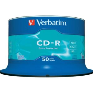Płyta CD-R VERBATIM CAKE(50) Extra Protection 700MB x52 43351