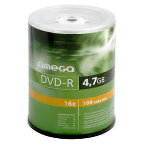 Płyta DVD-R 4.7GB 16X CAKE 50szt OMEGA