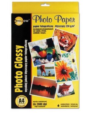Papier fotograficzny błyszczący 4G130, 130 g/m, A4 20 arkuszy