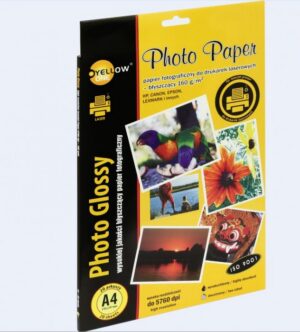 Papier fotograficzny laser błyszczący, 160 g/m, A4 20 arkuszy