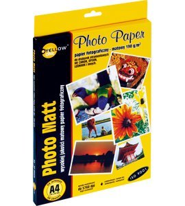 Papier fotograficzny matowy 4M190, 190 g/m, A4 50 arkuszy