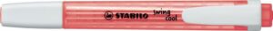 Zakreślacz STABILO swing cool. fluorescencyjny czerwony