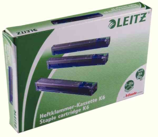 Zszywki LEITZ K6 kaseta 5580/5591 niebieski