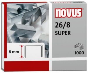 Zszywki NOVUS 26/8 SUPER  1000szt