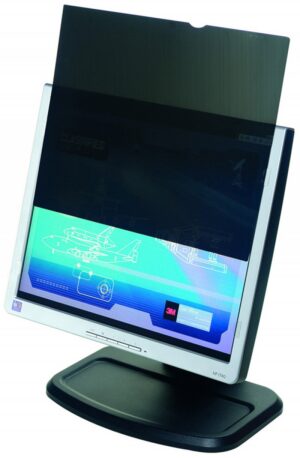 Bezramkowy filtr prywatyzujący 3M™ (PF19.5W9)do monitorów, 16:9, 19,5", czarny