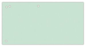 Przekładki OFFICE PRODUCTS, karton, 1/3 A4, 240x105mm, 100szt., zielone