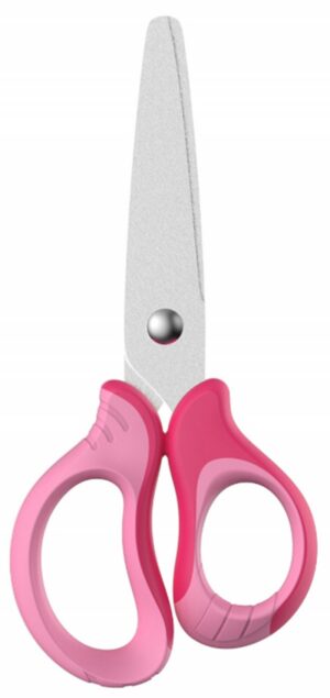 Nożyczki szkolne KEYROAD, 12cm, miękkie, pakowane na displayu, mix kolorów