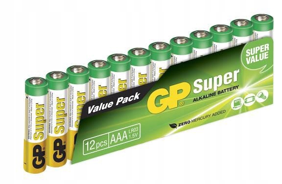 2. Baterie Super Alkaline GP LR6 AA op 12szt !!!!