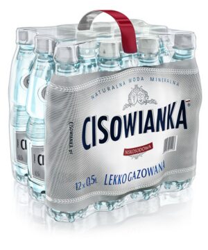 Woda CISOWIANKA 0.5l lekko gazowana zgrzewka 12 szt.