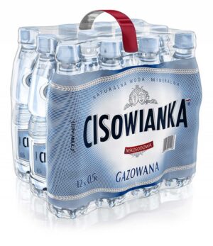 Woda CISOWIANKA  0.5l gazowana zgrzewka 12 szt.