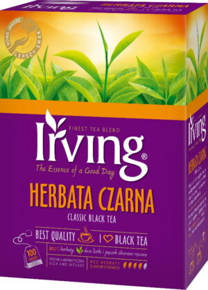 Herbata IRVING CLASSIC 100 torebek 2g czarna