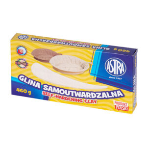 Glina samoutwardzalna Astra 460g - biała,
