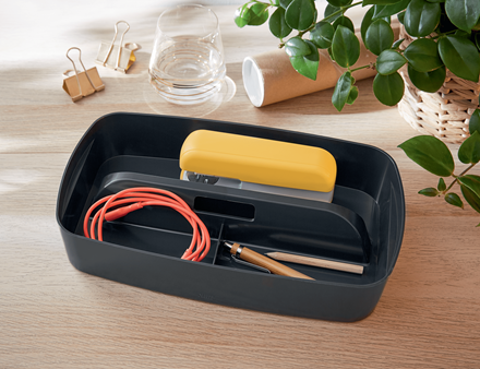 MyBox Cosy Organizer mały z uchwytem, szary