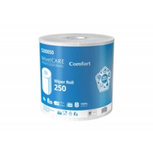 Czyściwo przemysłowe VELVET Professional, 2-warstwowe, 1000 listków, 250m, białe